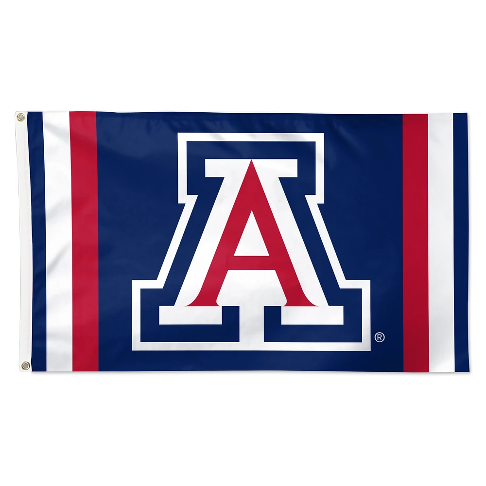 WinCraft Arizona Wildcats 3' x 5' Vertical Stripe Deluxe Single-Sided Flag
