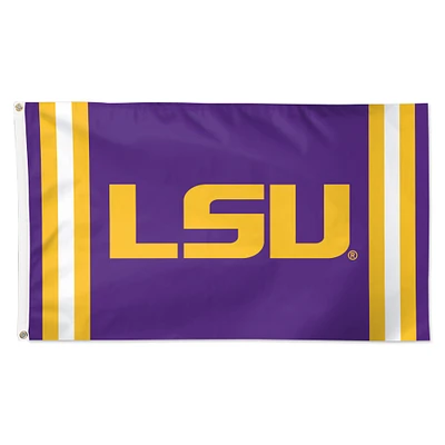 WinCraft LSU Tigers 3' x 5' Vertical Stripe Deluxe Single-Sided Flag