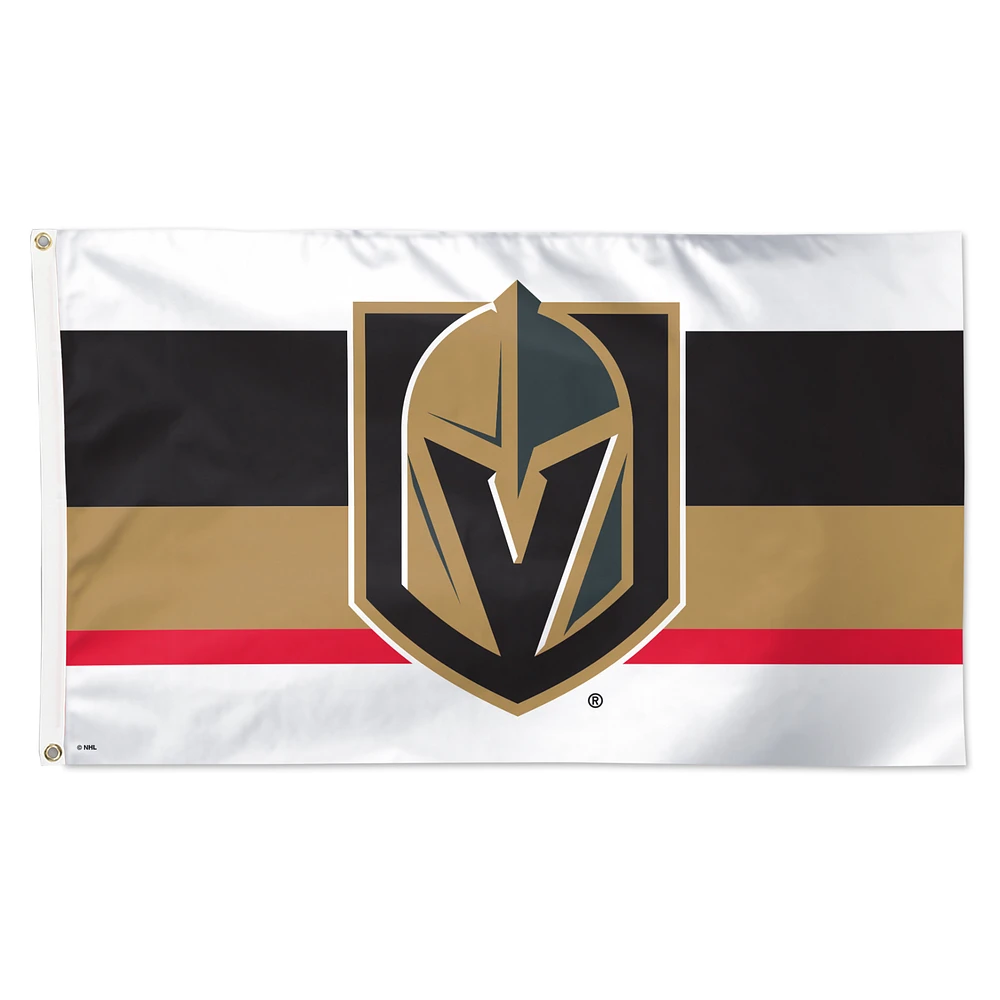 WinCraft Vegas Golden Knights 3' x 5' Horizontal Stripe Deluxe Single-Sided Flag