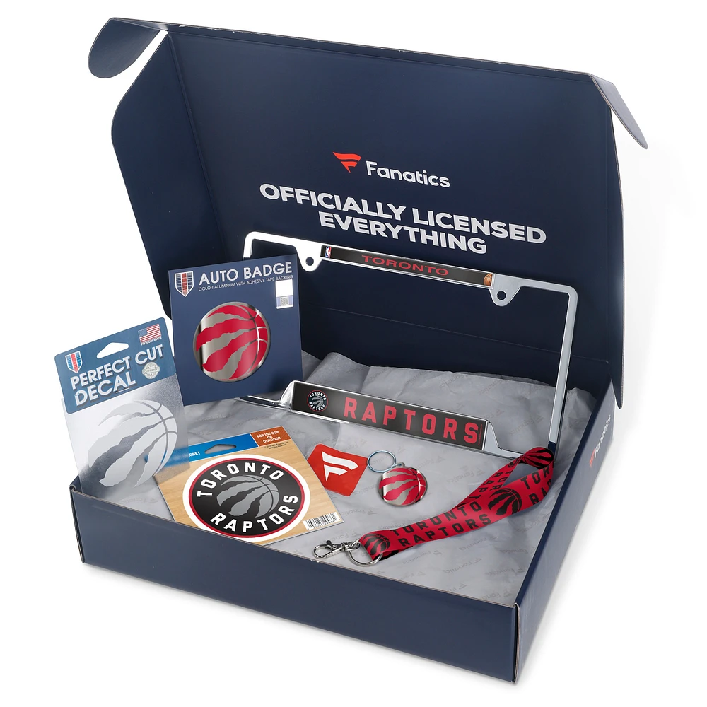WinCraft Toronto Raptors Fanatics Pack Automotive-Themed Gift Box - $55+ Value