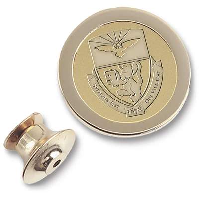 Gold Duquesne Dukes Logo Lapel Pin