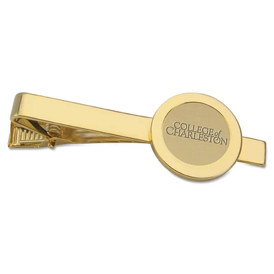 Gold Charleston Cougars Logo Tie Bar