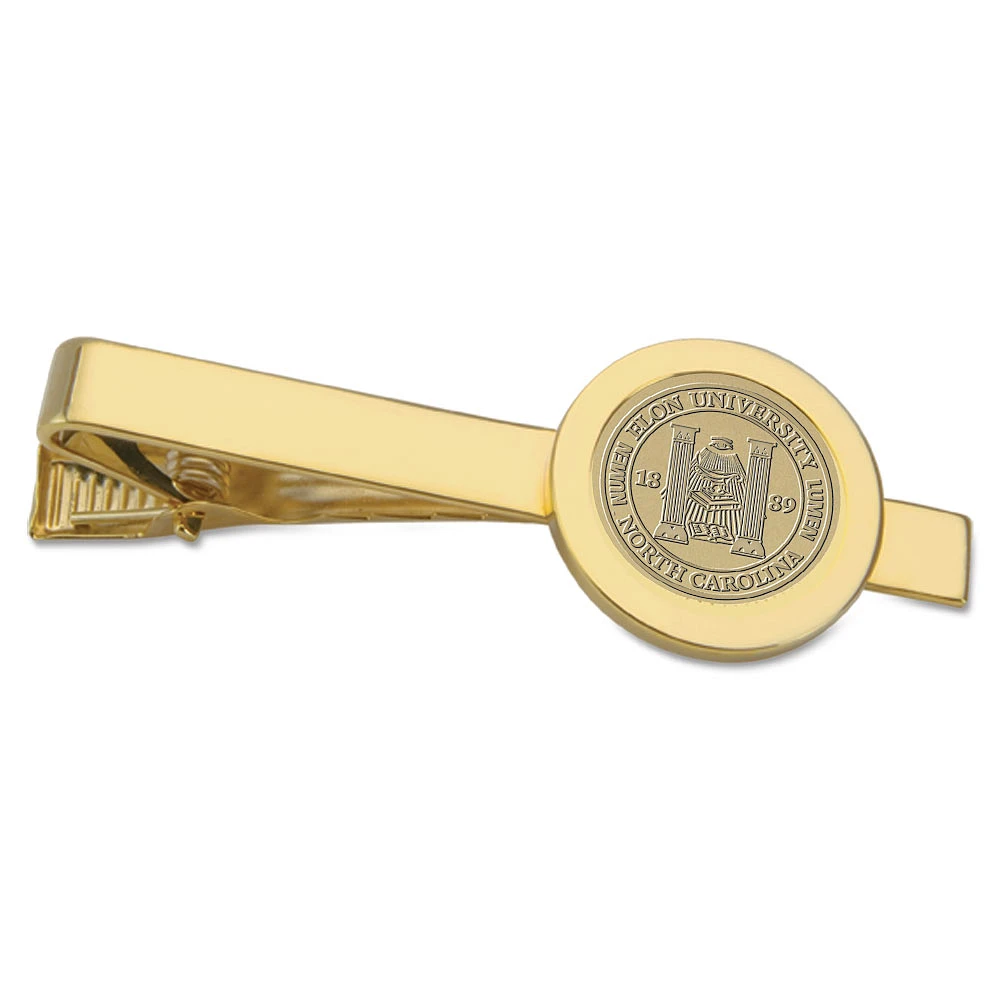 Gold Elon Phoenix Logo Tie Bar