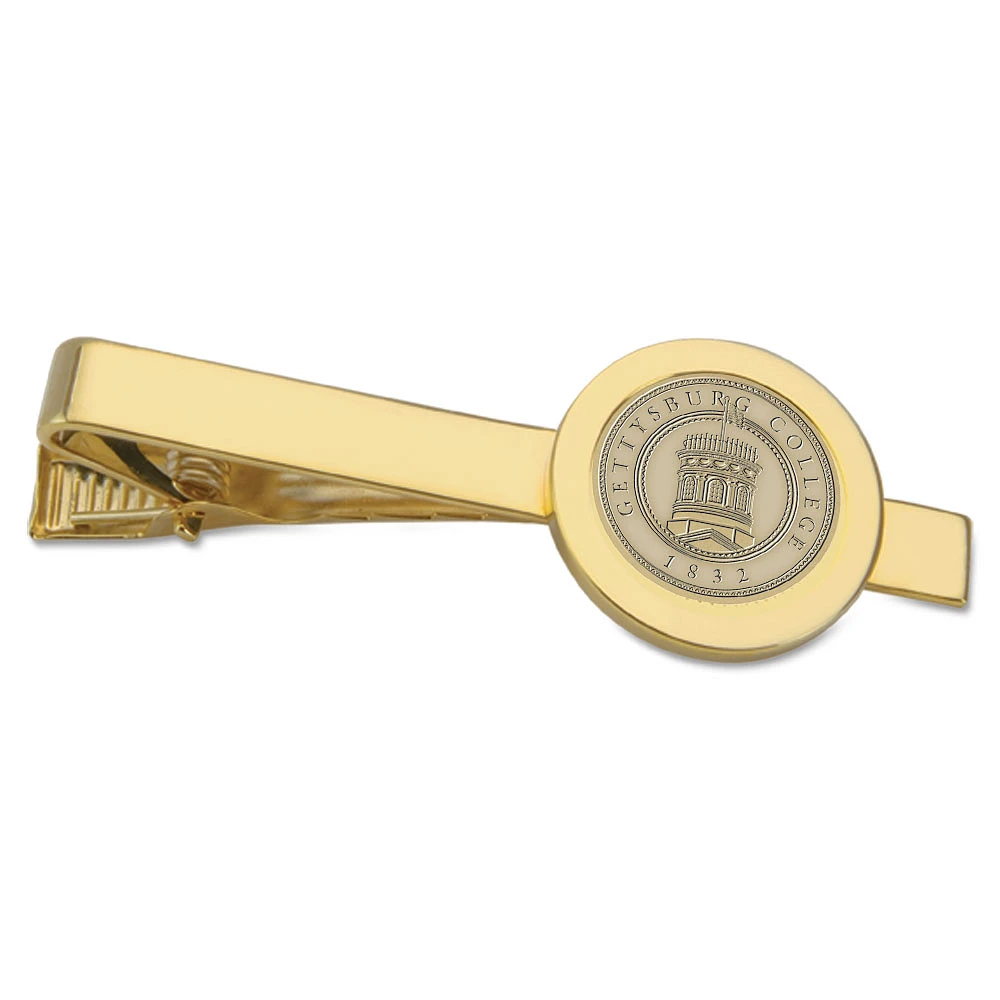 Gold Gettysburg Bullets Logo Tie Bar