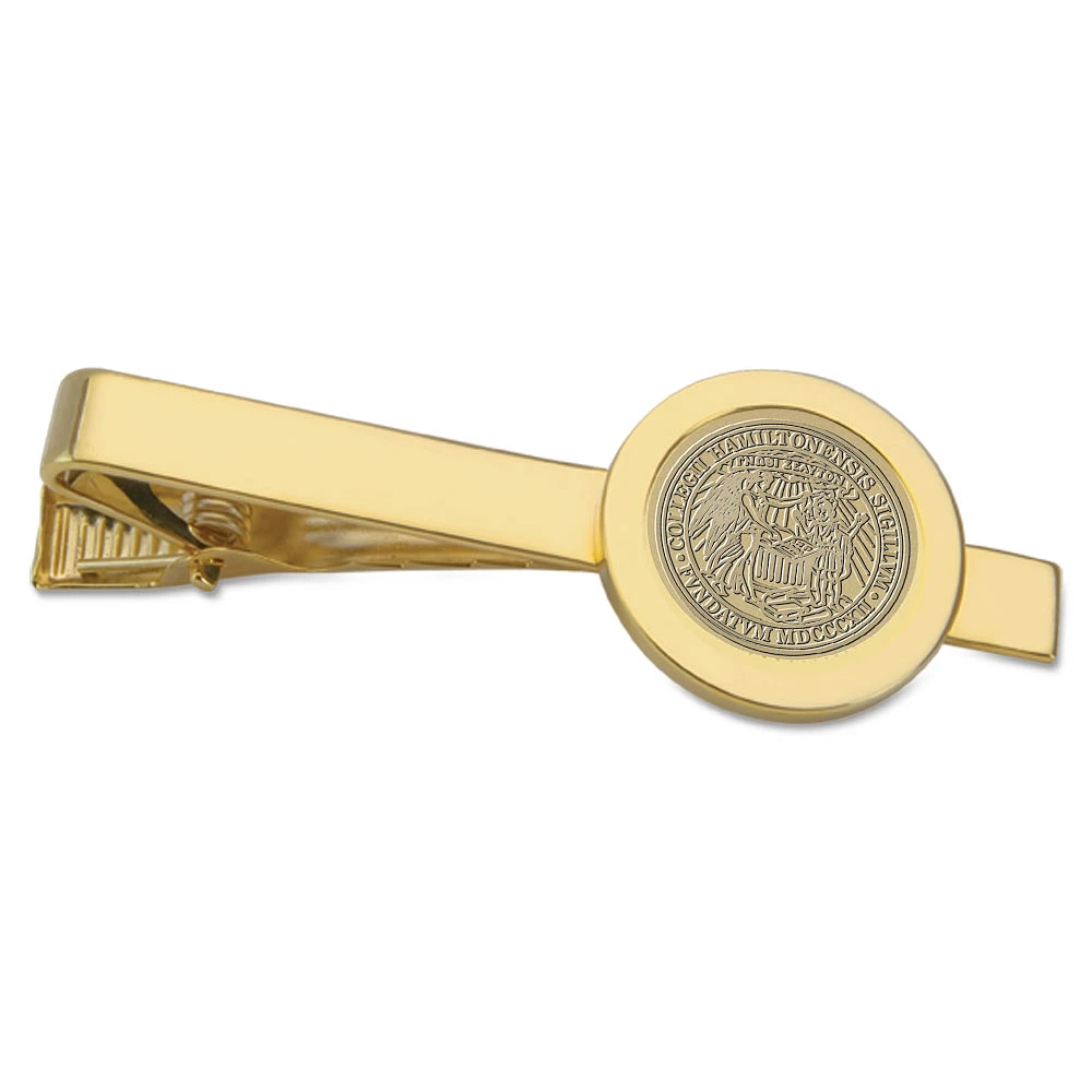 Gold Hamilton Continentals Logo Tie Bar