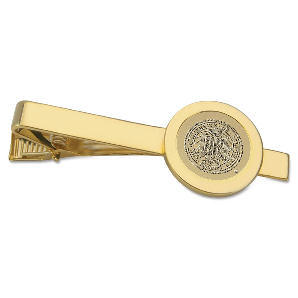 Gold UC Irvine Anteaters Logo Tie Bar