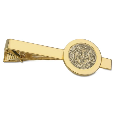 Gold Rochester Yellow Jackets Logo Tie Bar