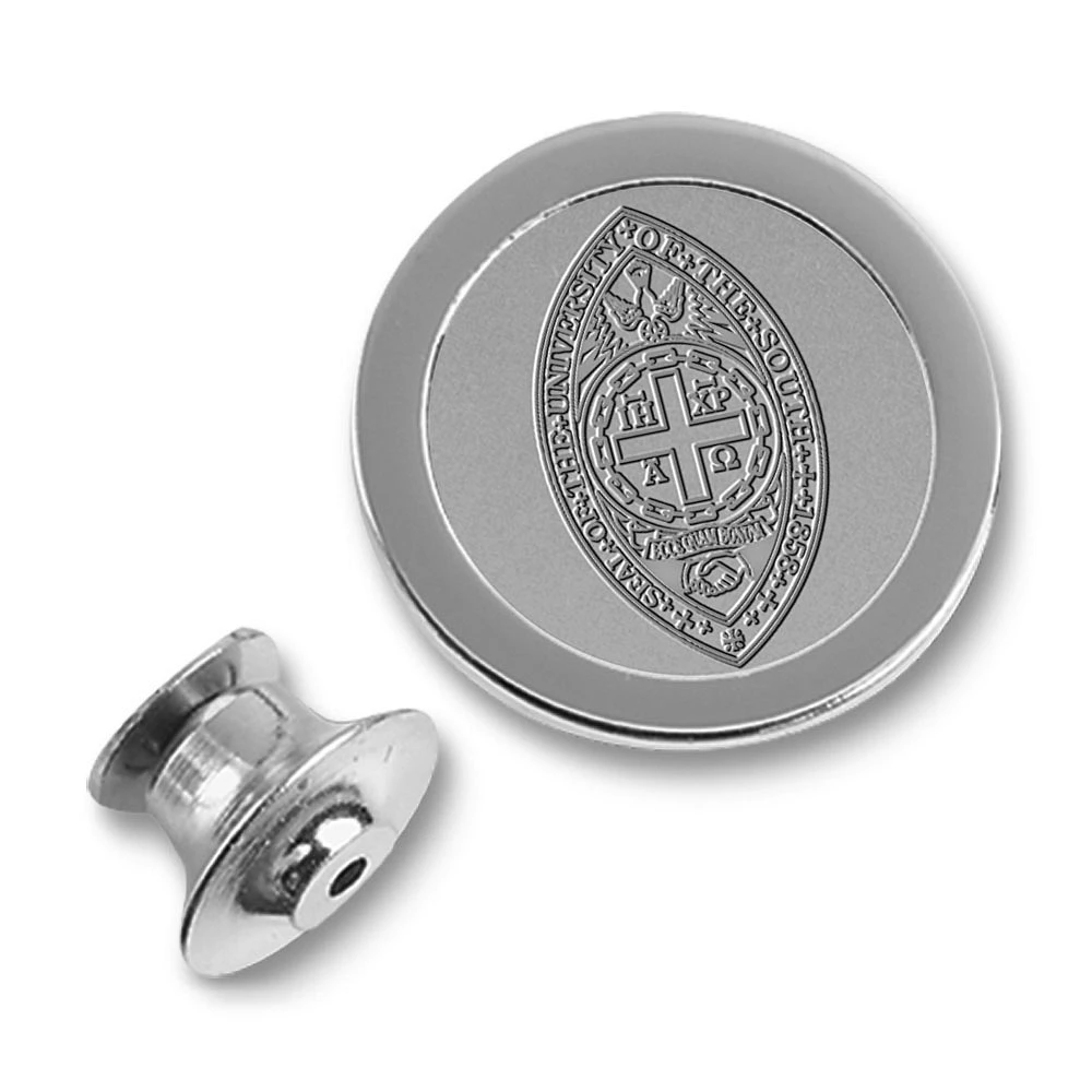 Silver University of the South Tigers Lapel Pin