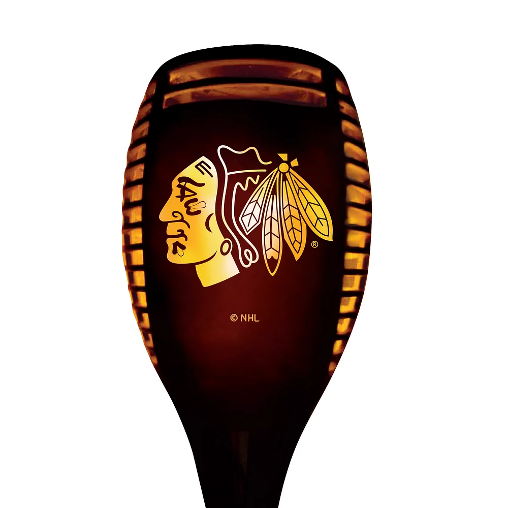 Chicago Blackhawks LED Solar Torch