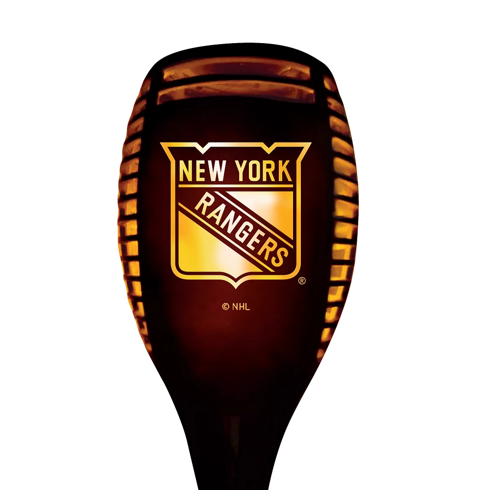 New York Rangers LED Solar Torch