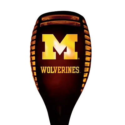 Michigan Wolverines LED Solar Torch