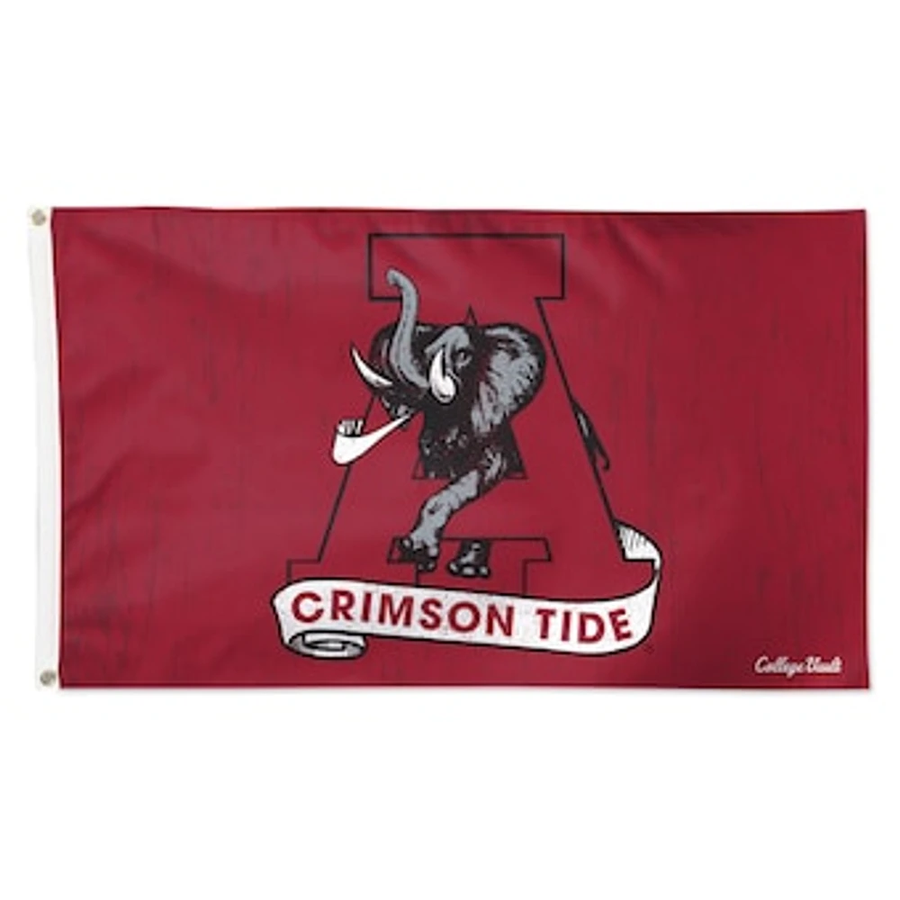 WinCraft Alabama Crimson Tide 3' x 5' Single-Sided Deluxe Primary Team Flag