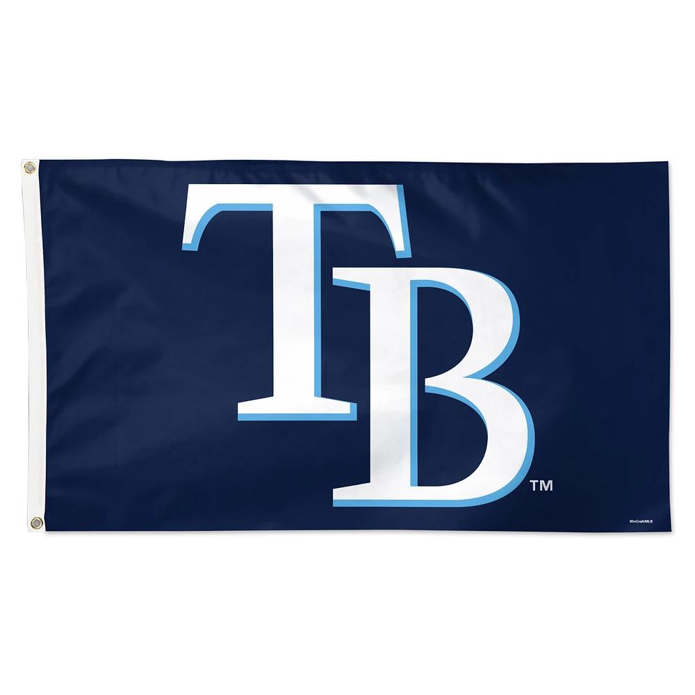 WinCraft Tampa Bay Rays 3' x 5' Single-Sided Deluxe Primary Team Flag