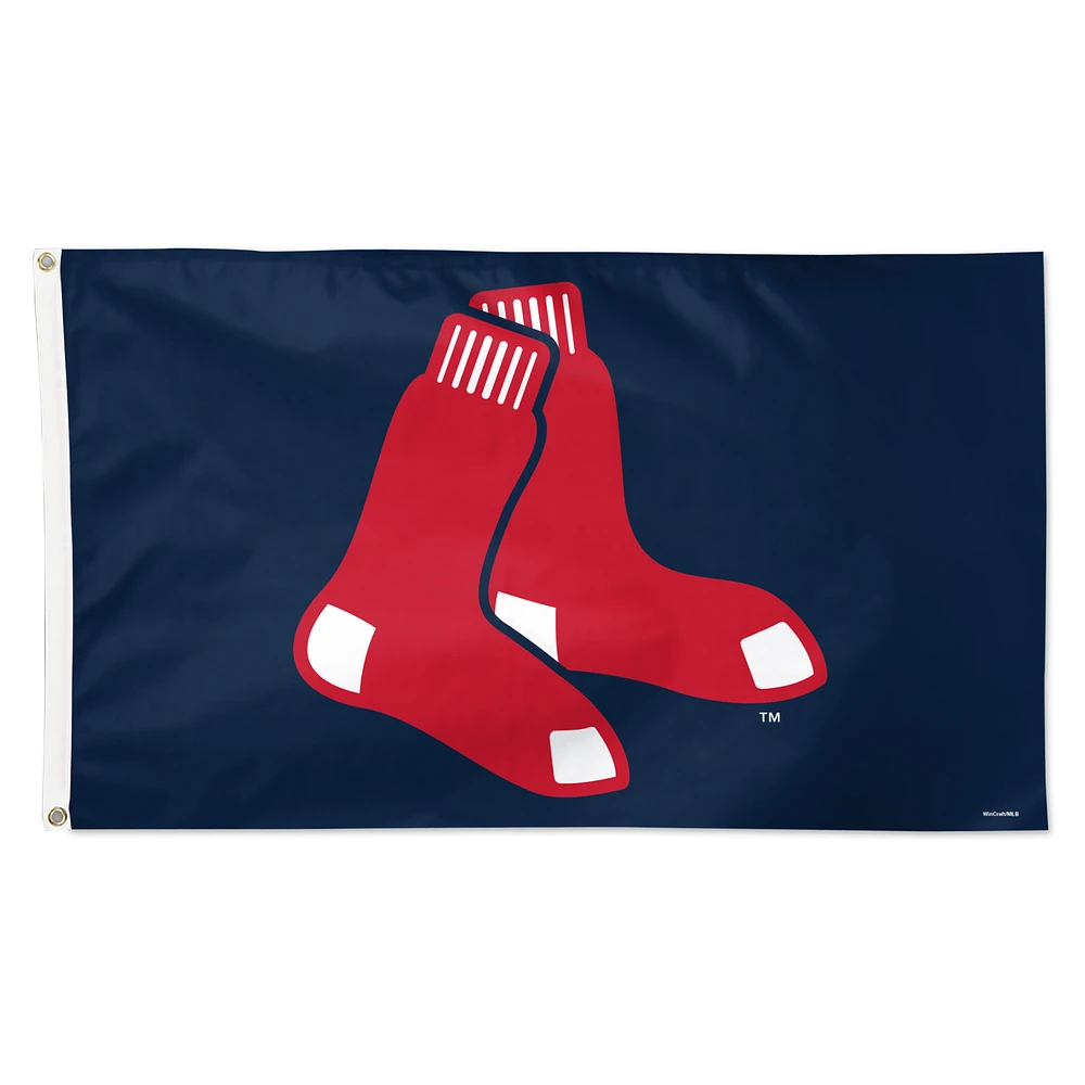 WinCraft Boston Red Sox 3' x 5' Single-Sided Deluxe Team Flag
