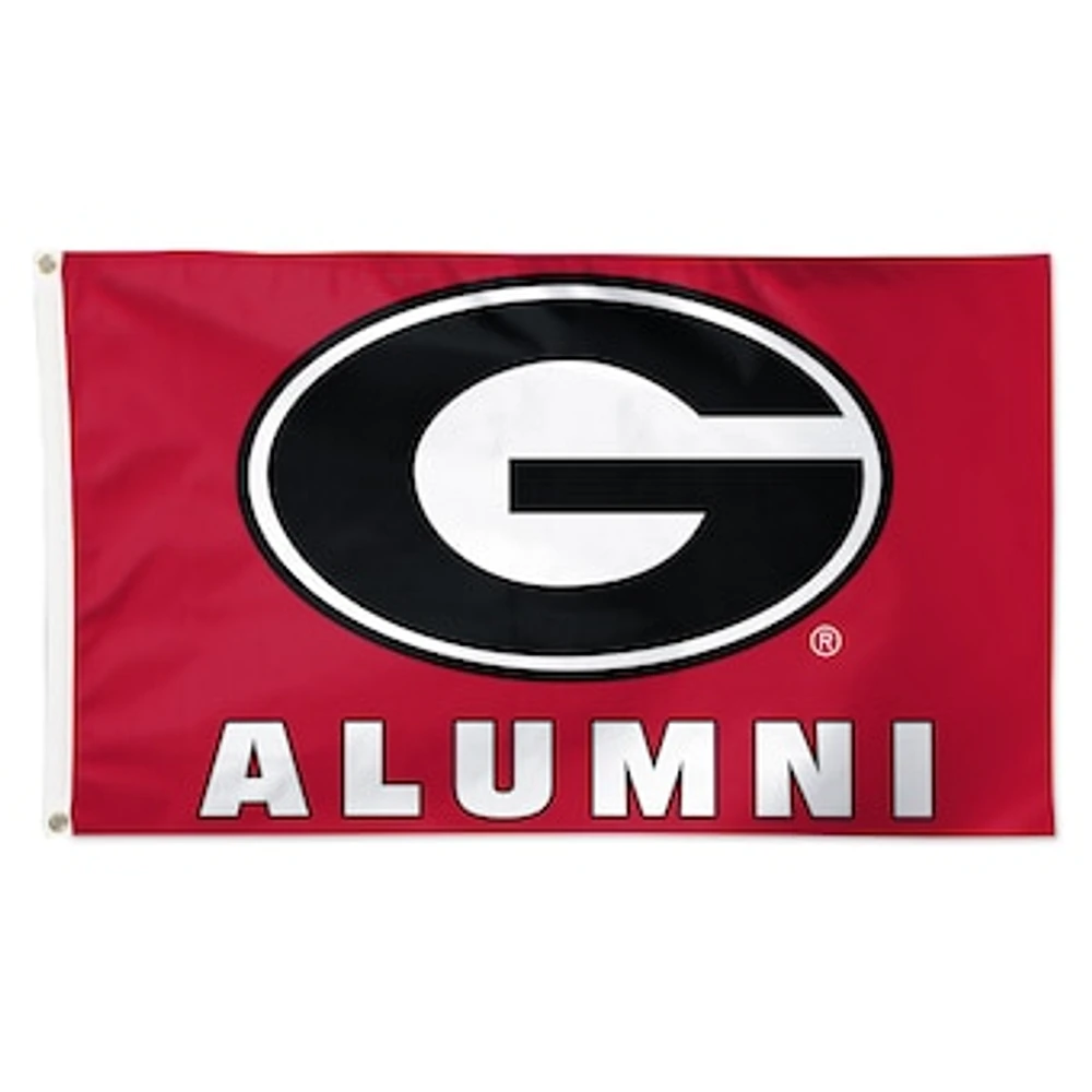 WinCraft Georgia Bulldogs 3' x 5' Single-Sided Deluxe Alumni School Supporter Flag
