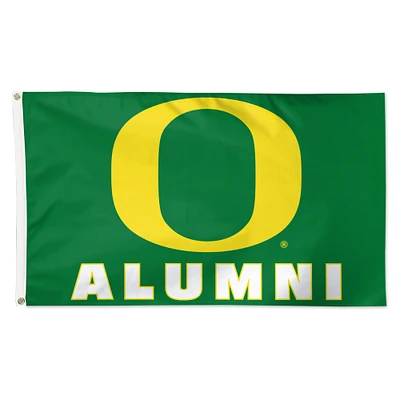 WinCraft Oregon Ducks 3' x 5' Single-Sided Deluxe Alumni School Supporter Flag
