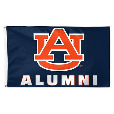WinCraft Auburn Tigers 3' x 5' Single-Sided Deluxe Alumni School Supporter Flag