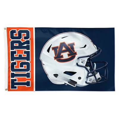 WinCraft Auburn Tigers 3' x 5' Helmet Deluxe Single-Sided Flag