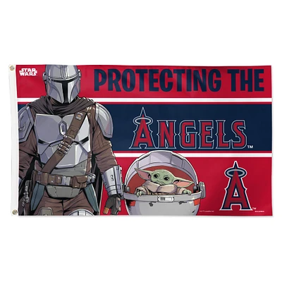 WinCraft Los Angeles Angels 3' x 5' Star Wars Mandalorian Deluxe Single-Sided Flag
