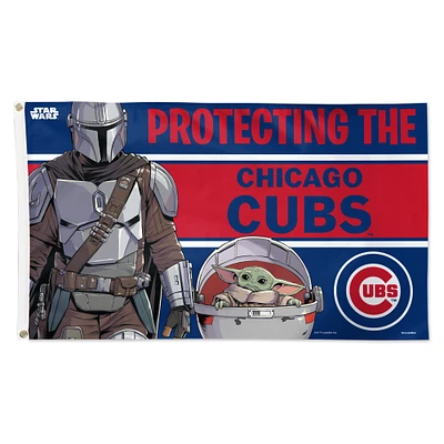 WinCraft Chicago Cubs 3' x 5' Star Wars Mandalorian Deluxe Single-Sided Flag