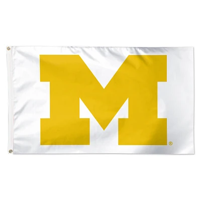 WinCraft Michigan Wolverines 3' x 5' Single-Sided Vibrant Deluxe Flag