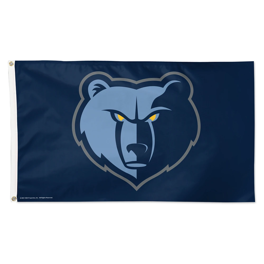 WinCraft Memphis Grizzlies 3' x 5' Single-Sided Deluxe Primary Team Logo Flag