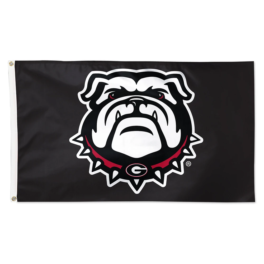 WinCraft Georgia Bulldogs 3' x 5' Single-Sided Deluxe Secondary Team Logo Flag