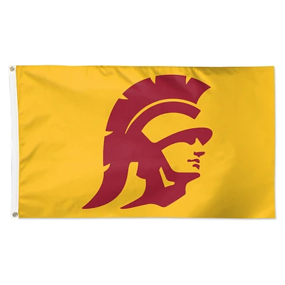 WinCraft USC Trojans 3' x 5' Single-Sided Deluxe Secondary Team Logo Flag