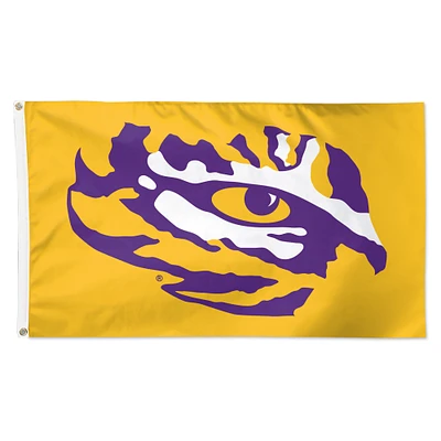 WinCraft LSU Tigers 3' x 5' Single-Sided Deluxe Secondary Team Logo Flag