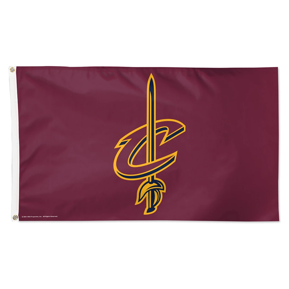 WinCraft Cleveland Cavaliers 3' x 5' Single-Sided Deluxe Primary Team Logo Flag