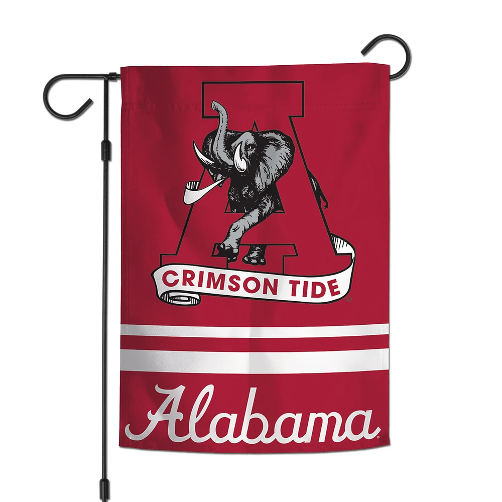 WinCraft Alabama Crimson Tide 12'' x 18'' Double-Sided College Vault Garden Flag