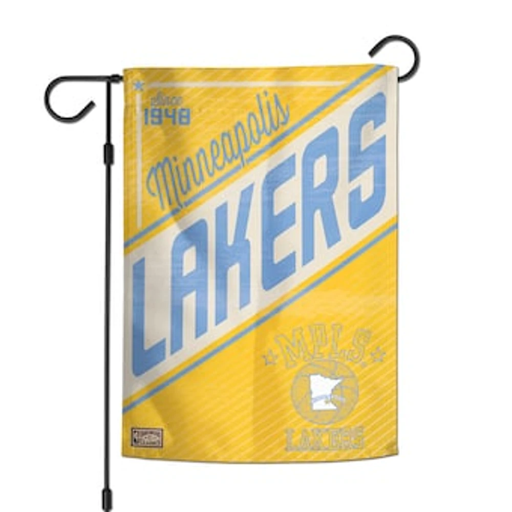 WinCraft Minneapolis Lakers 12" x 18" Hardwood Classics Double-Sided Garden Flag