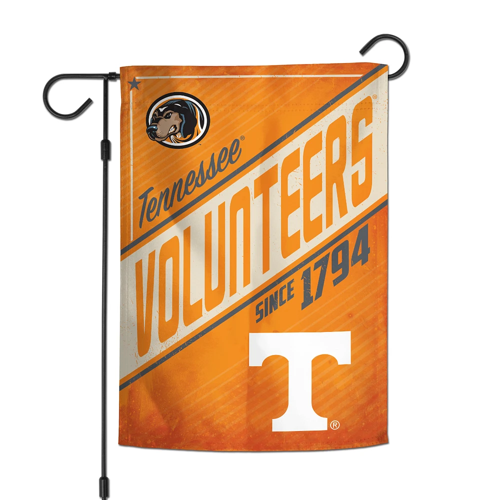 WinCraft Tennessee Volunteers 12" x 18" Throwback Logo Double-Sided Garden Flag