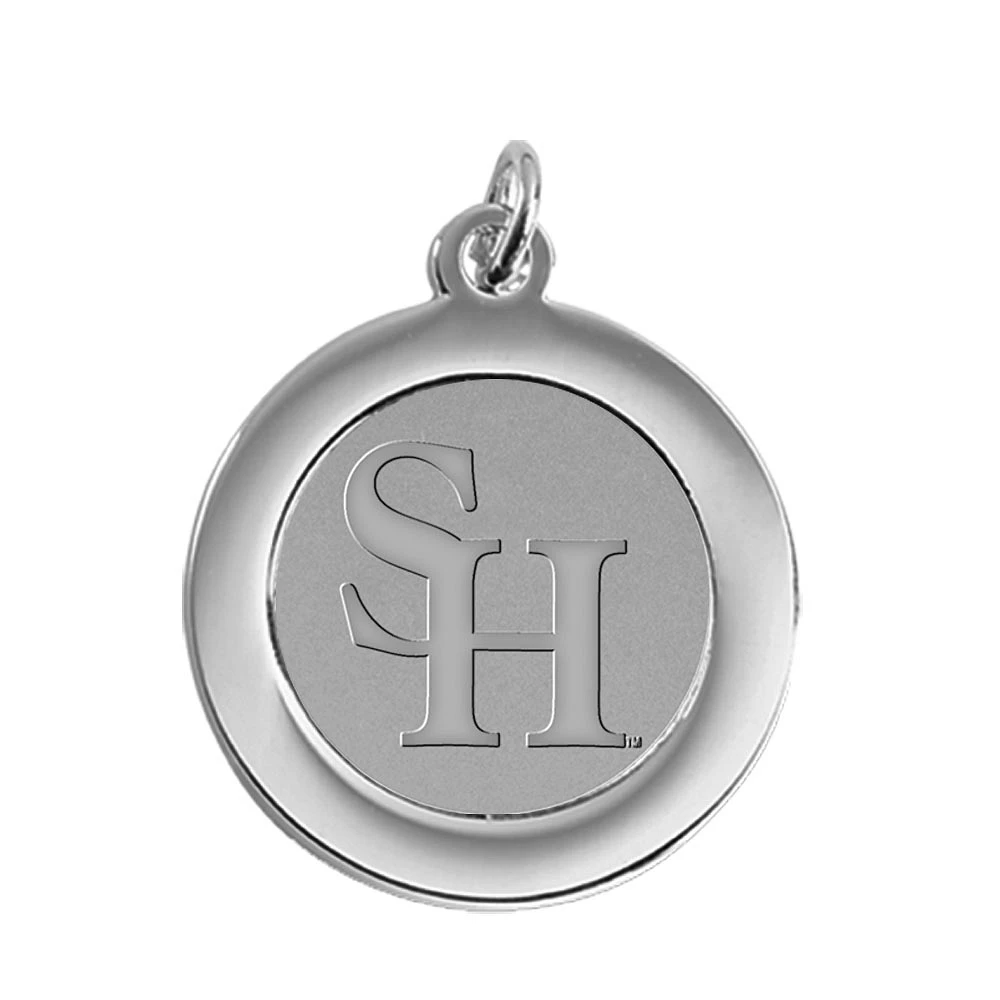Silver Sam Houston State Bearkats Logo Pendant