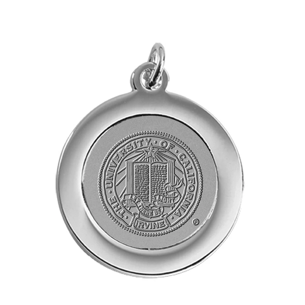 Silver UC Irvine Anteaters Pendant