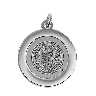 Silver UC Irvine Anteaters Pendant