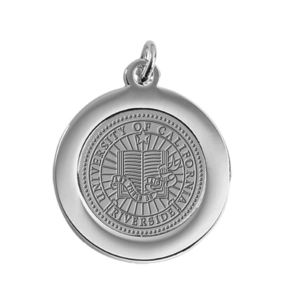 Silver UC Riverside Highlanders Pendant