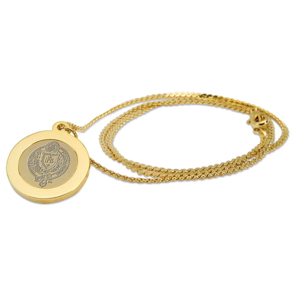 Women's Gold Fordham Rams 18'' Pendant Necklace