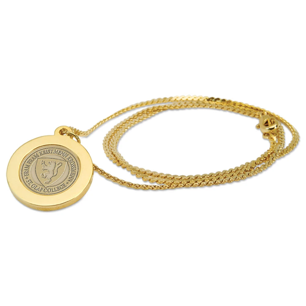 Women's Gold St. Olaf Oles 18'' Pendant Necklace