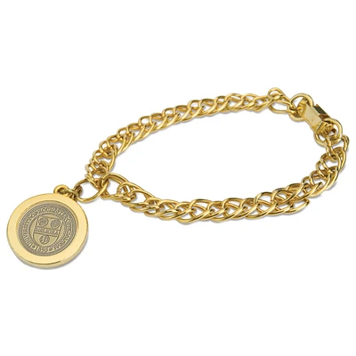 Women's Gold Rochester Yellow Jackets Charm Bracelet