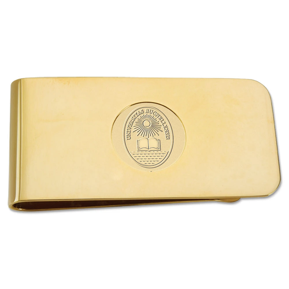 Gold Bucknell Bison Money Clip
