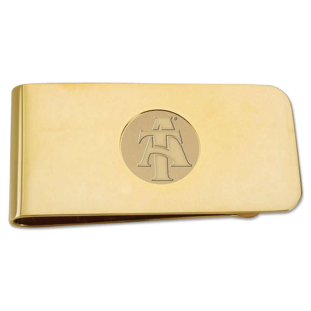 Gold North Carolina A&T Aggies Money Clip