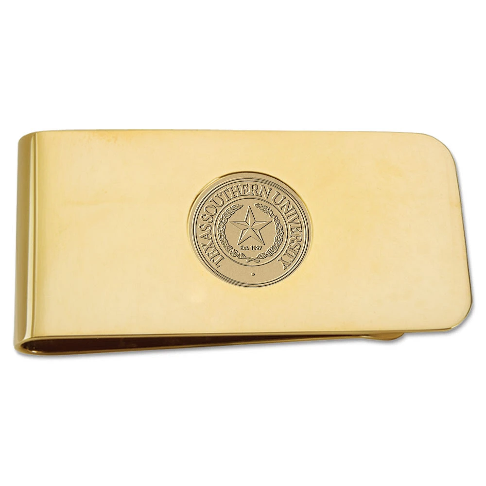 Gold Texas Southern Tigers Money Clip