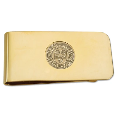 Gold Rochester Yellow Jackets Money Clip