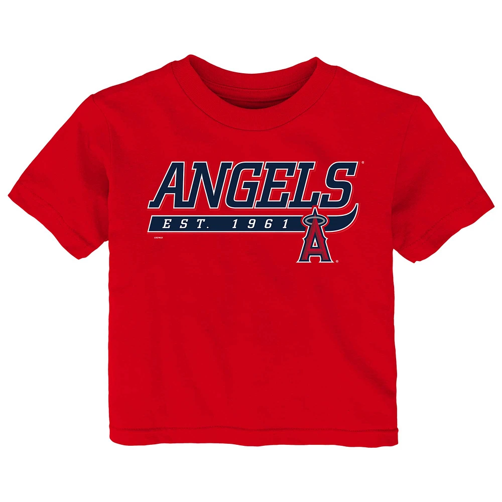 Infant Red Los Angeles Angels Take The Lead T-Shirt