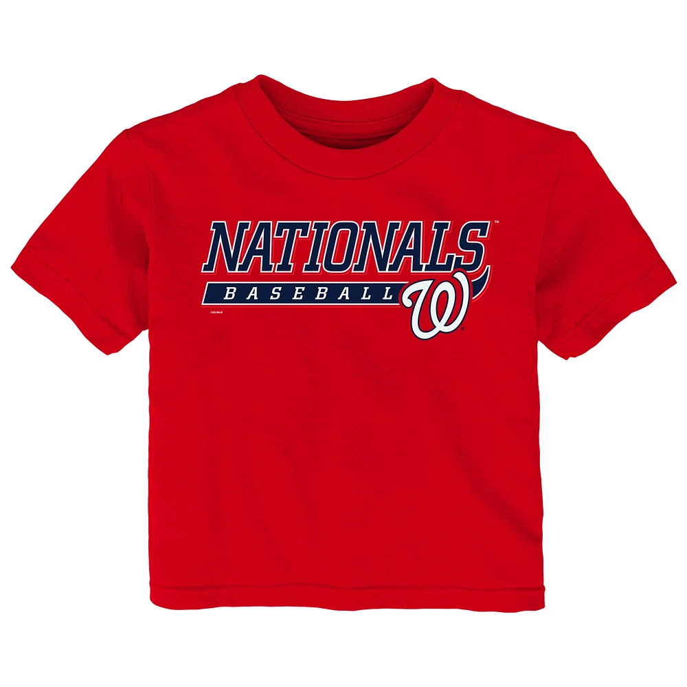 Infant Red Washington Nationals Take The Lead T-Shirt