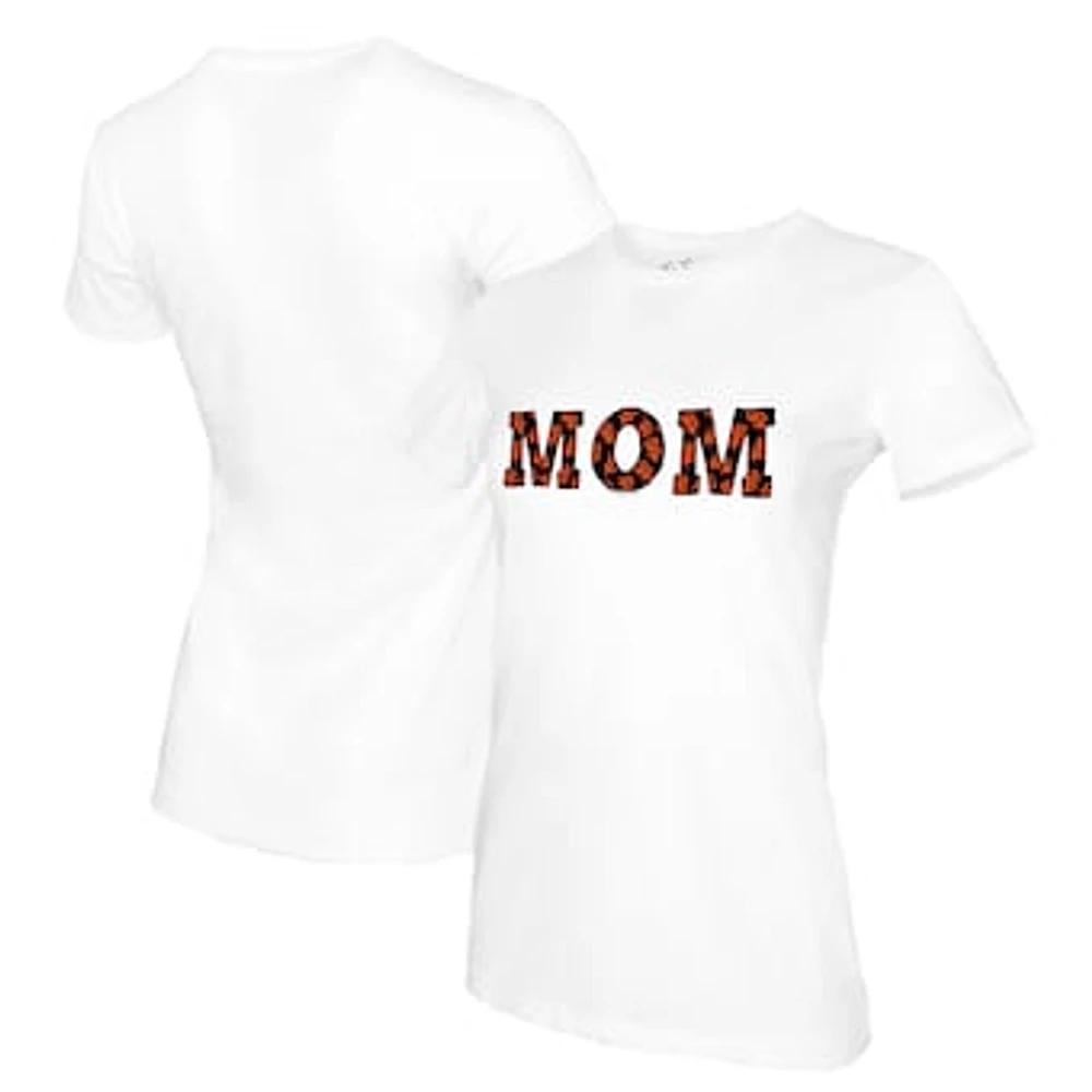 Women's Tiny Turnip White San Francisco Giants Mom T-Shirt
