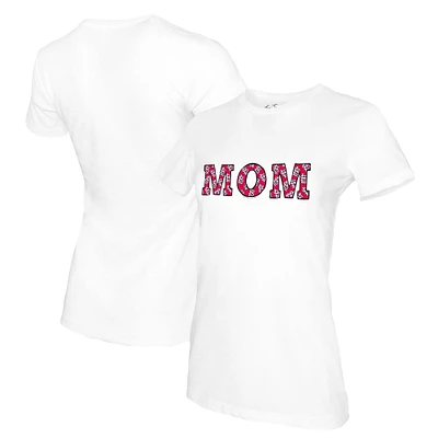 Women's Tiny Turnip White St. Louis Cardinals Mom T-Shirt