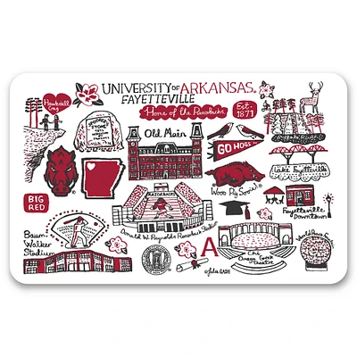 Arkansas Razorbacks Large Mouse Pad