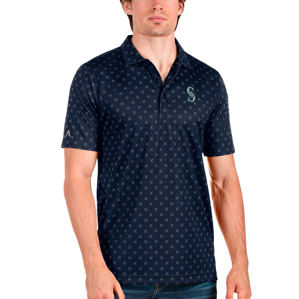 Men's Antigua Navy Seattle Mariners Spark Polo